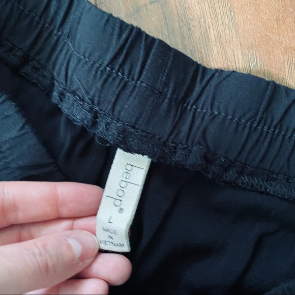 Bebop Black Pull on Shorts Sz Large - Picture 5 of 5